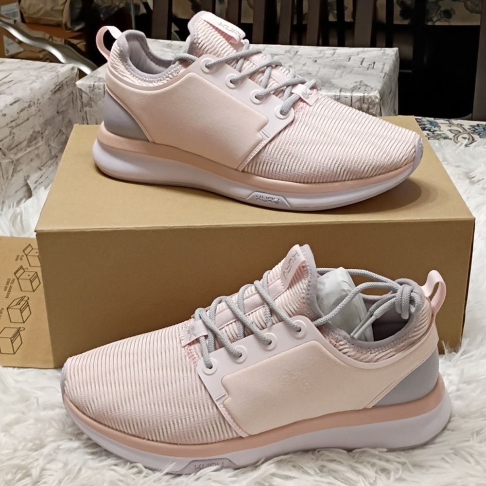 Kuru Atom Pink Sorbet Plantar Fascitis Orthopedic Support Walking Work Shoes
